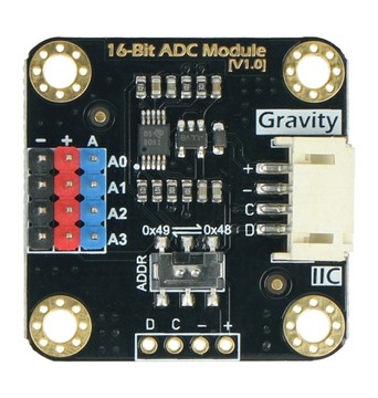 АЦП DFRobot Gravity ADS1115 16 бит - 4 канала