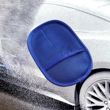 Перчатки для мойки автомобилей Перчатки для мойки автомобилей универсальные, мягкие, многоразовые, синие