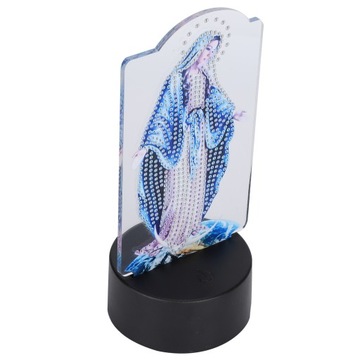 Светодиодный ночник с бриллиантами для рисования DIY Незаконченный материал 2N Лампа