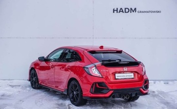Honda Civic X Hatchback 5d 1.5 VTEC Turbo 182KM 2019 Honda Civic 1.5 182KM CVT Sport Plus Szyber Virtual cockpit Zawiesz. adapt, zdjęcie 3