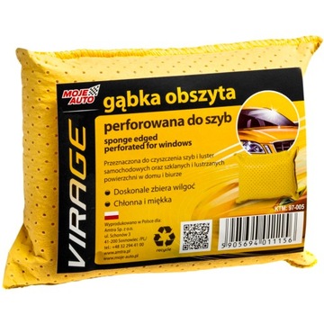 GĄBKA PERFOROWANA DO SZYB MOJE AUTO IRCHA 97-005