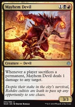 Mayhem Devil - podstawa talii @@@@@