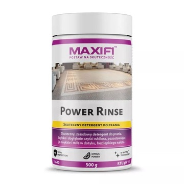 Maxifi Power Rinse E210 - proszek do prania ekstrakcyjnego tapicerki 500g