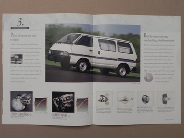Prospekty - TOYOTA - HIACE + LITEACE - 1986/1992 r