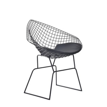 Designerskie krzesło INDUSTRIAL metalowe