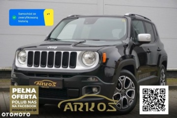 Jeep Renegade SUV 1.4 MultiAir 140KM 2017 Jeep Renegade Jeep Renegade 1.4 MultiAir DSG Limited 1.4 Benzyna 140KM