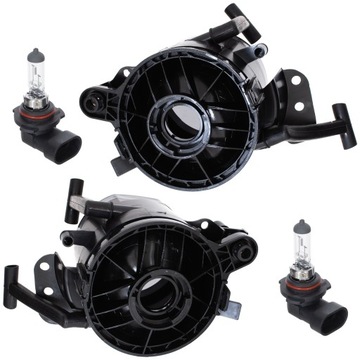 BMW 3 E90 E91 5 E60 E61 M-PAKET 2X HALOGEN SMOKE