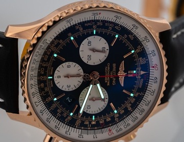 BREITLING Navitimer 1 B01 Chronograph 46 mm Rose Gold RB0127