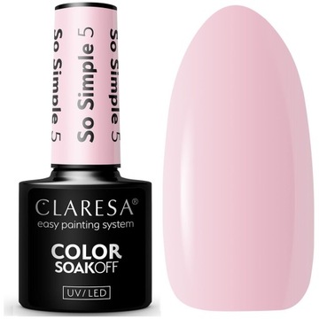 Claresa Lakier Hybrydowy do paznokci SO SIMPLE 5