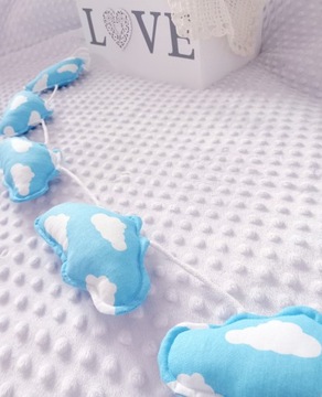 ГИРЛАНДИЯ, подвеска ОБЛАКО, 3D декор, LAYETTE