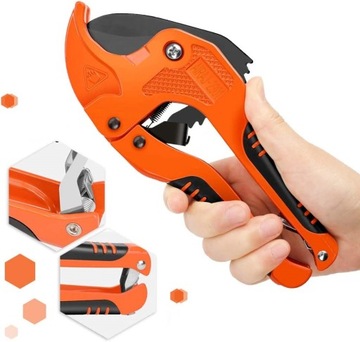 AIRAJ CUTTERS НОЖНИЦЫ ДЛЯ РЕЗКИ ТРУБ ПВХ, ПЭ, ПП 42ММ