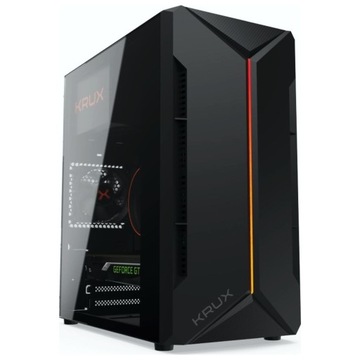Nowa Obudowa Krux Astro ARGB Mini Tower Szkło Hartowane Pasek LED