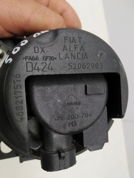 ABARTH 500 595 HALOGEN PRAVÝ CHRÓM W NÁRAZNÍK PŘEDNÍ DRŽÁKY KOŠ FIAT