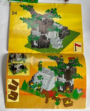 LEGO Castle Forestmen 6066: Набор «Замаскированная застава» + инструкция