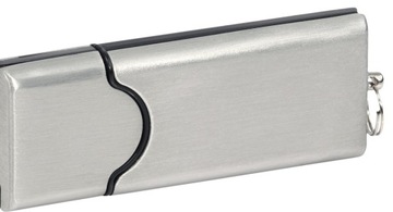 PENDRIVE REKLAMOWY USB z logo metalowy PDm-4 2GB Z GRAWEREM 10 SZT