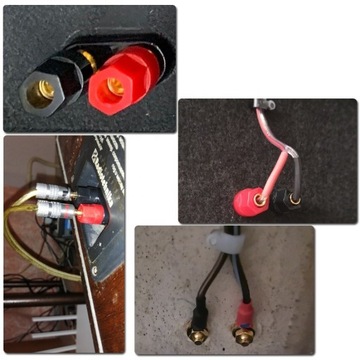 NAKAMICHI Розетка для динамиков двойная 40мм M5 2x