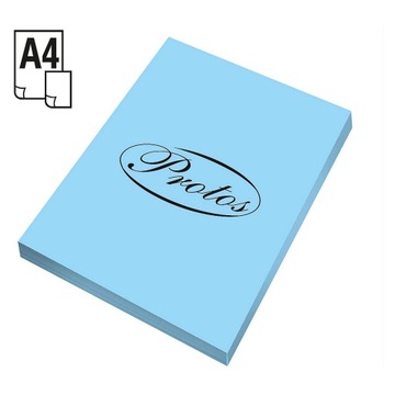 Papier ksero do drukarek BŁĘKITNY A4 80g 100 ark