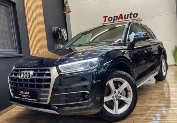 Audi Q5 II 2018 Audi Q5 40 TDI 190KMQUATTROACCbezwypadkowa GWARANCJA zarejestrowana