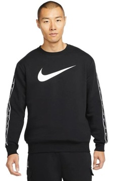 DRES MĘSKI NIKE CZARNY KOMPLET BLUZA SPODNIE SPORTOWY r. S