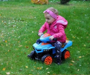 Pojazd Monster Pink Różowy Auto QUAD JEŹDZIK