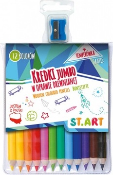 Kredki ołówkowe St. Majewski 5903235203640 12 szt.