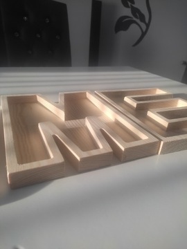 3D декупаж деревянных букв