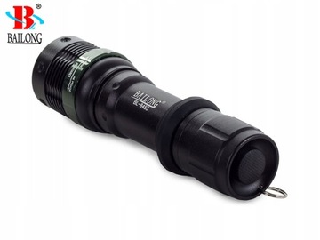 ТАКТИЧЕСКИЙ ФОНАРЬ BAILONG ZOOM CREE XM-L T6 СВЕТОДИОДНЫЙ МОЩНЫЙ ВОЕННЫЙ ФОНАРЬ