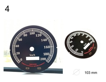 ЗАМЕНА ЧАСОВ HARLEY DAVIDSON MPH = KM/H