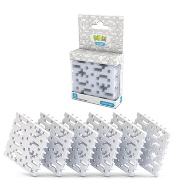 MELI Basic Baseplate PODSTAWKA PŁYTKA do klocków 6 szt. Wafle konstrukcyjne