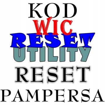 KOD WIC RESET PAMPERSA ABSORBERA PODUSZEK POCHŁANIACZA EPSON CANON