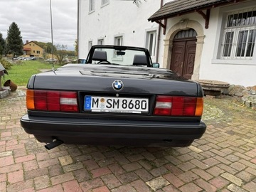 BMW Seria 3 E30 Cabrio 318 i 113KM 1992 BMW 318 1.8 113KM 93tys.km. z DE Oryginalny, zdjęcie 27
