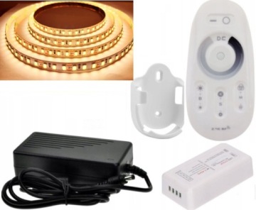 ZESTAW 3m TASMA 360 LED BIALY CIEPLY 2835 PILOT
