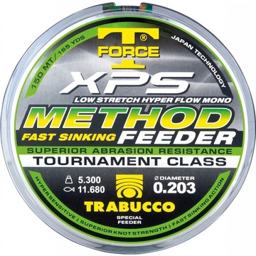 Żyłka Method Feeder Tonąca Trabucco T-force Xps 0,255 mm 150 m