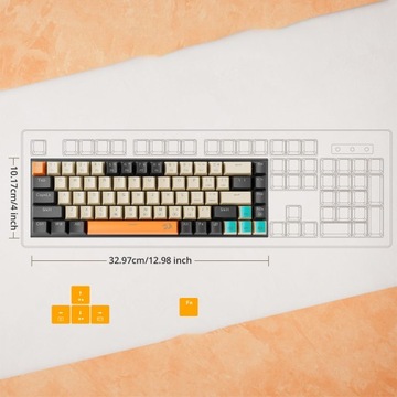 K633CGO-RGB Механическая игровая клавиатура Ryze