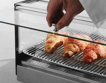 Нагревательная витрина для демонстрации горячих блюд 1 x GN1/1 400Вт - Hendi