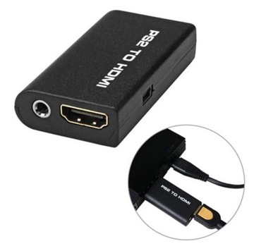 Конвертер PS2 в HDMI + кабель HDMI