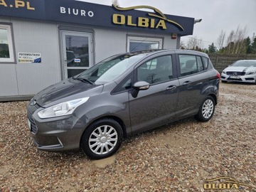 Ford B-MAX 1.0 EcoBoost 100KM 2015 Ford B-MAX Podrzewane fotele Usb Wielofunkcyjna Kierownica Benzyna 101KM, zdjęcie 2