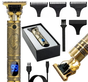 ТРИМЕР ДЛЯ СТРИЖКИ ВОЛОС БОРОДЫ И БОРОДЫ С РЕГУЛИРОВКОЙ ЖК-БРИТВЫ