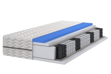 Materac Pocket 7 stref Visco 140x190 H2 H3 20 cm Q
