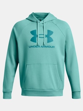 BLUZA MĘSKA Z KAPTUREM UNDER ARMOUR DRESOWA SPORTOWA BAWEŁNA 1379758