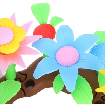 КРЕАТИВНЫЕ САДОВЫЕ ЦВЕТЫ ПАЗЛ БЛОКИ 148 ШТ.