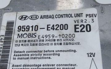 95910E4200 MODUL AIRBAG 2.0 GDI 122 2014 KIA SOUL II (PS)