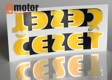 Набор наклеек CZ 350 472 12V высокого качества