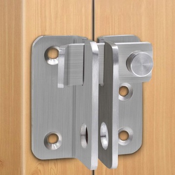 Zatrzask klapowy Zatrzask bramowy Wytrzymały zatrzask ryglujący do srebrnego S Prawy otwarty