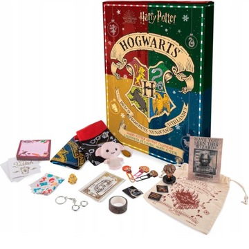 HARRY POTTER KALENDARZ ADWENTOWY ZESTAW NIESPODZIANEK HOGWARTS