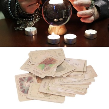 ZESTAW 78KART TAROTA DZIKIEGO WILKA TAROT Z KOLO