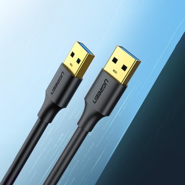 USB-USB 3.2 кабель 3м черный