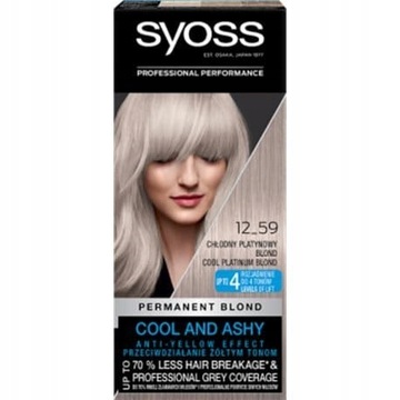 Syoss SalonPlex farba 12-59 ChłodnyPlatynowy Blond