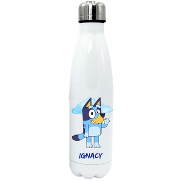 BUTELKA TERMICZNA BIDON TERMOS NA CIEPŁY NAPÓJ Z WŁASNYM NADRUKIEM 500 ML