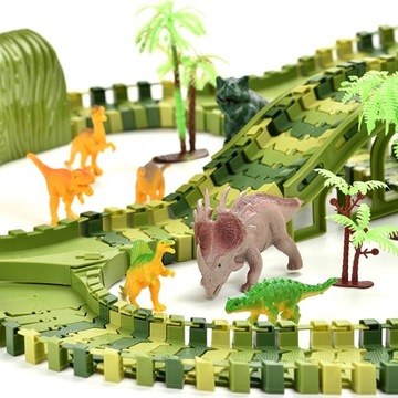 ГОНОЧНАЯ ТРАССА ДИНОЗАВРОВ ДИНОПАРК 229 шт. XXXL 300 см